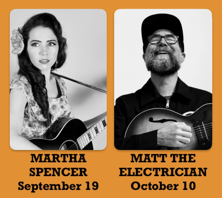 UPCOMING SHOWS!